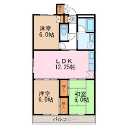 渚駅 徒歩6分 2階の物件間取画像